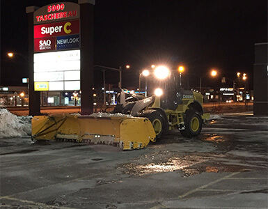 déneigement commercial à Saint-Bruno-de-Montarville